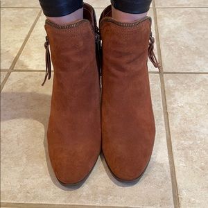 Dolce Vita short boots with fringes